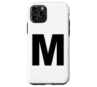Lettre M - Costume Assorti Halloween & Drama Performance Coque pour iPhone 11 Pro
