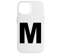 Lettre M - Costume Assorti Halloween & Drama Performance Coque pour iPhone 14
