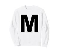 Lettre M - Costume Assorti Halloween & Drama Performance Sweatshirt