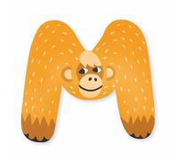 Lettre m michelle carlslund orange TU