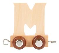 Lettre M Train en bois couleur Naturelle Small foot by Legler® -