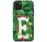Lettre Majuscule E Monogramme Initiale Fleur Jardinier Coque pour iPhone 11 Pro Max