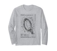 Lettre Majuscule Initiale Q nom Monogramme ingénieur Manche Longue