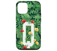 Lettre Majuscule Q Monogramme Initiale Fleur Jardinier Coque pour iPhone 12/12 Pro
