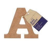 Lettre MDF (1 Pièce) - Bare Basics - A