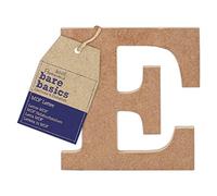 Lettre MDF (1 Pièce) - Bare Basics - E