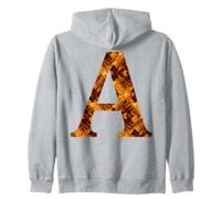Lettre Monogramme Un modèle sans Couture de Carapace de Sweat à Capuche