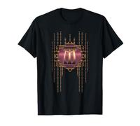Lettre Monogramme Vintage Glamour Initiale Alphabet rétro M T-Shirt