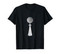Lettre N Alphabet Monogramme Initiale Rétro Burlesque Pastie T-Shirt