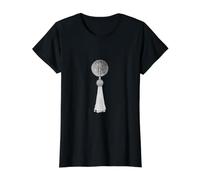 Lettre N Alphabet Monogramme Initiale Rétro Burlesque Pastie T-Shirt Graphique avec Valeur