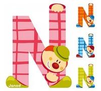 Lettre n clown - janod G