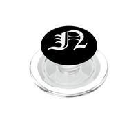 Lettre N Vieille Anglaise PopSockets PopGrip pour MagSafe