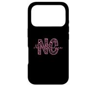 Lettre NC de la Caroline du Nord USA Amérique Coque pour iPhone 17 Pro