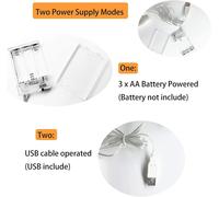 Lettre Néon Led Rose - Signe Lumineux Alimenté Par Batterie/Usb - Veilleuse Décorative Pour Chambre D'enfants, Mariage, Noël, Saint Valentin (H)