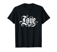 Lettre Noire Love Liebe Leidenschaft T-Shirt