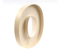 Lettre O à remplir faite à la main - Lettre A à Z creuse