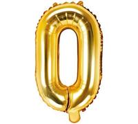 Lettre ''O'' en feuille d'or - 35 cm idéal pour décorer les fêtes, anniversaires et événements Créez des moments inoubliables avec nos élégants ballons