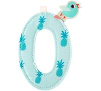 Lettre o petit oiseau bleu TU