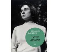 Lettre ouverte Nathalie Castagné (Traduction), Goliarda Sapienza (Auteur)