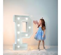 Lettre P, lumières LED de l'alphabet télécommandées pour chapiteau de 100 cm, décoration lumineuse pour mariage, cadeaux d'anniversaire