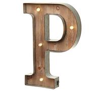 Lettre "P" Lumineuse Design Industriel par Heaven Sends