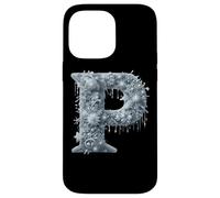 Lettre P Winter Wonderland Flora Coque pour iPhone 14 Pro Max