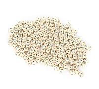 Lettre Perles En Bois 8Mm Lettre En Bois Beadsm Trou 300 Pcs Perles En Bois Trou Rond Gravé Lettre Entretoise Diy Fabrication De Bijoux Accessoires