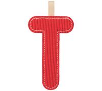 Lettre phosphorescente en tissu à suspendre T