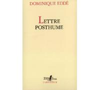 Lettre posthume