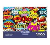 Lettre Puzzle 1000 Pièces - Puzzle Cozy Soir D’Hiver, Voitureton Premium, Challenge en Duo, Poster pour Déco, 70x50cm/1000pcs