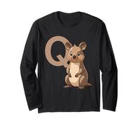 Lettre Q avec Quokka Manche Longue