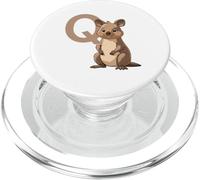 Lettre Q avec Quokka PopSockets PopGrip pour MagSafe
