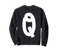 Lettre Q Funny Group Correspondant à la Famille 2025 Costume Sweatshirt