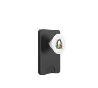 Lettre Q Jungle Girafe Singe Botanique Art PopSockets PopWallet pour MagSafe