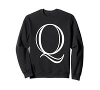 Lettre Q - Lettre de l'alphabet Majuscule - Monogramme Classique Sweatshirt
