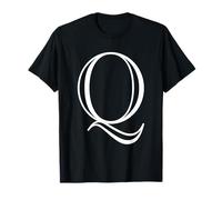 Lettre Q - Lettre de l'alphabet Majuscule - Monogramme Classique T-Shirt