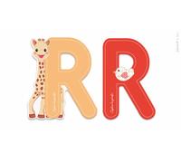 Lettre R Sophie La Girafe Orange TU