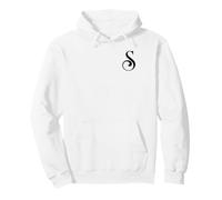 Lettre S élégante Monogramme Initiale Typographie Cadeau Sweat à Capuche