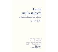 Lettre sur la sainteté - - Charles Mopsik - Verdier - Livre