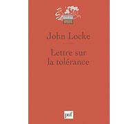 Lettre sur la tolérance: Texte latin et traduction française