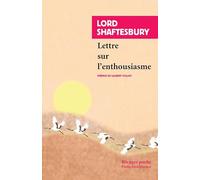 Lettre sur l'enthousiasme