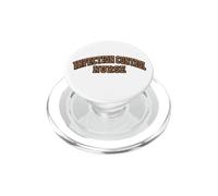 Lettre typographique d'automne pour infirmière de contrôle des infections PopSockets PopGrip pour MagSafe