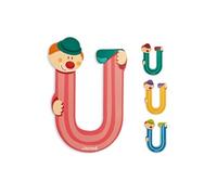 Lettre u clown - janod G