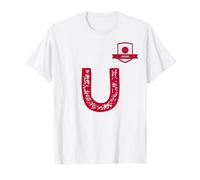 Lettre U Japon Drapeau Humain T-Shirt