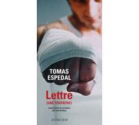 Tomas Espedal – Lettre (une tentative) – Terje Sinding (trad.) – Roman – Broché