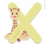 Lettre x sophie la girafe - janod G