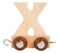 Lettre X Train en bois couleur Naturelle Small foot by Legler® -