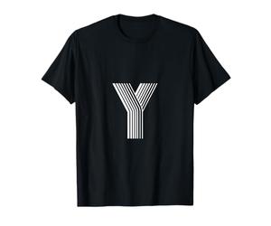 Lettre Y - Alphabet Capital rétro T-Shirt