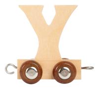 Lettre Y Train en bois couleur Naturelle Small foot by Legler® -
