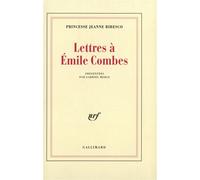 Lettres à Émile Combes
